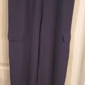 Espresso Black Dressy Cargo Pants